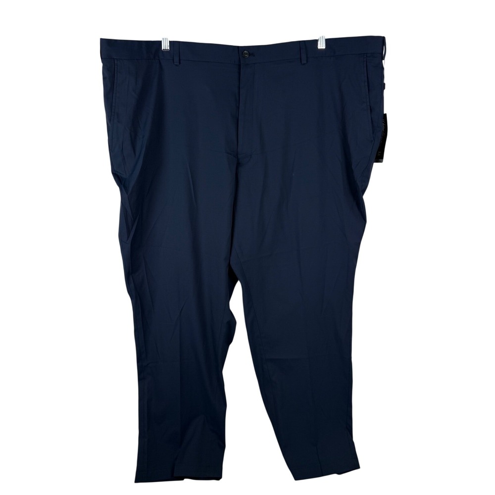 Walter Hagen Mens 52x30 Hagen Pant Navy Straight Fit Golf Performance NWT